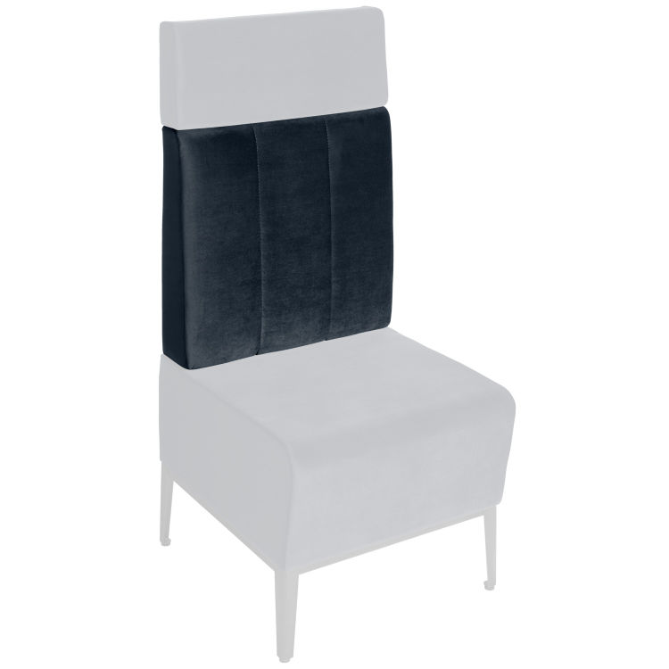 Back element 60 Adapto velvet fabric