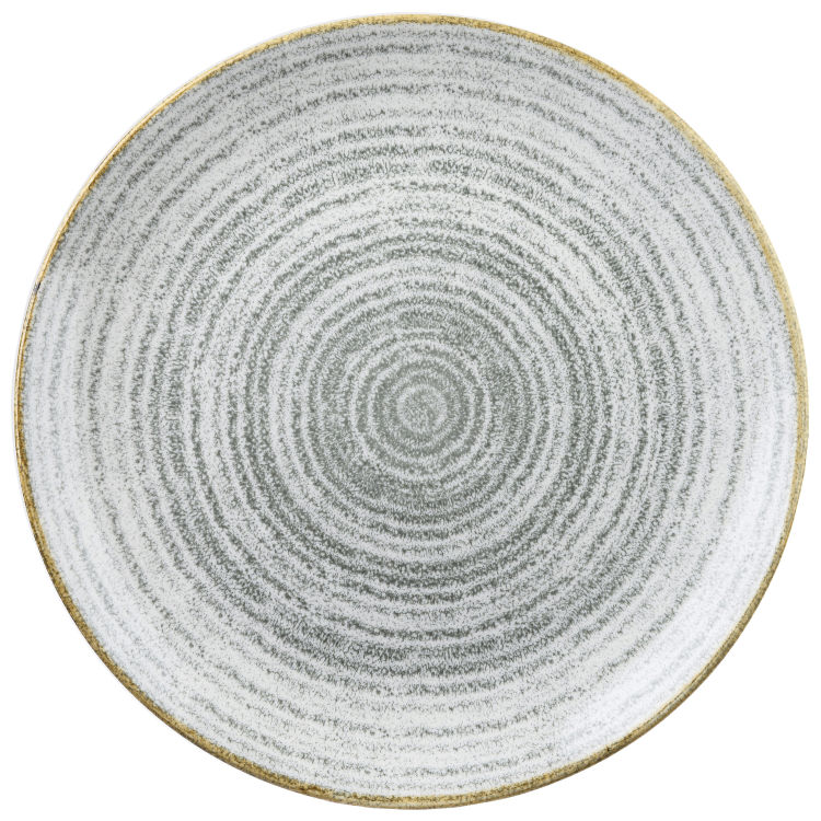 Teller flach Studio Prints Stone Grey Coupe