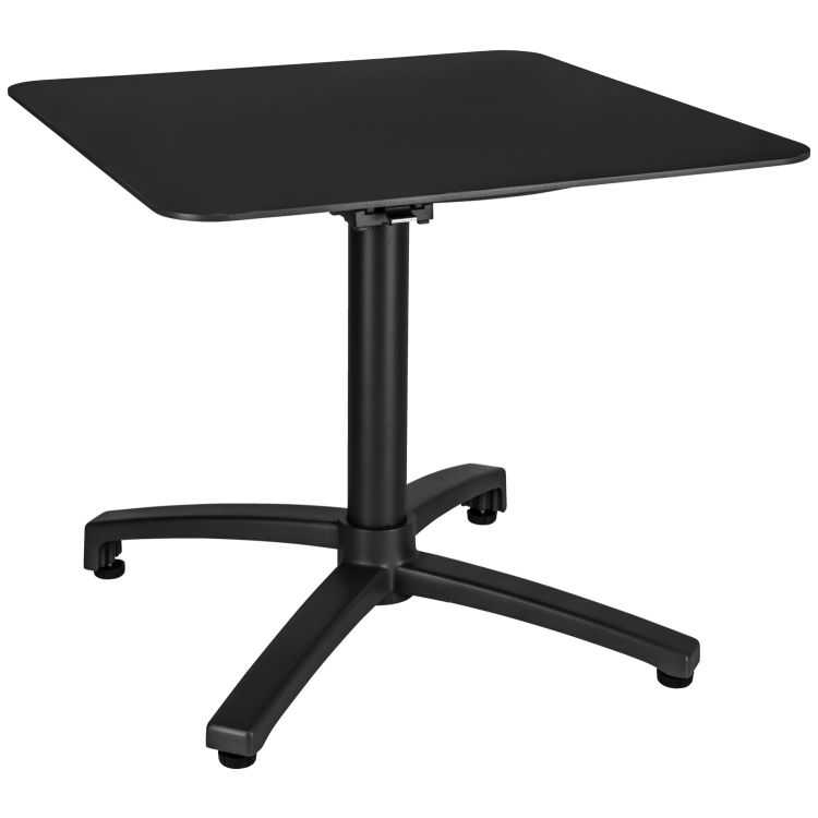 Outdoor aluminum lounge table Taipa square, Foldable