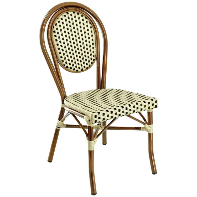 Sedia bistrot Glory, Resistente alle intemperie