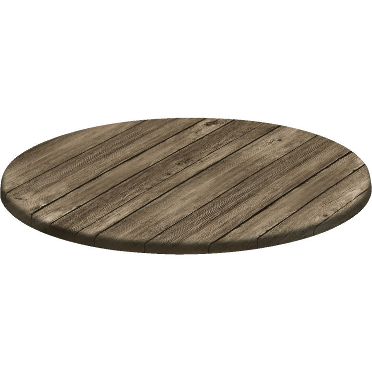 Tischplatte Topalit rund