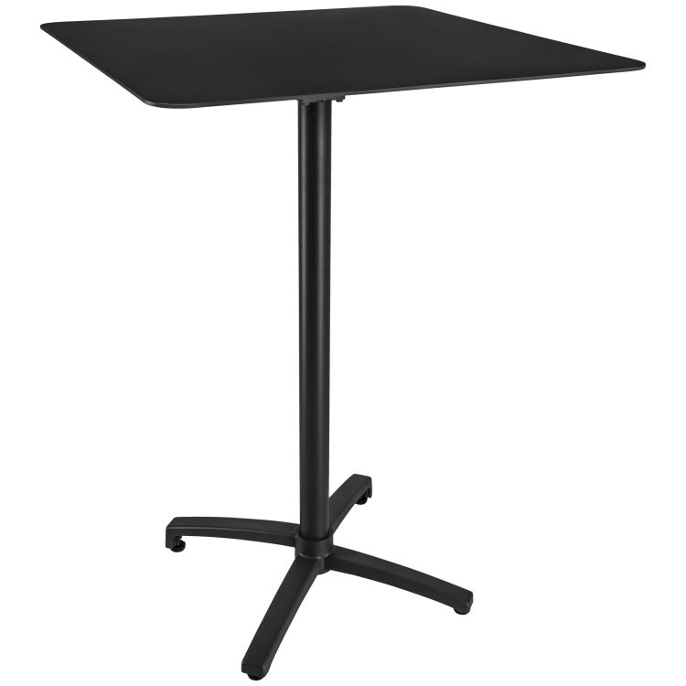 Outdoor-Aluminium-Stehtisch Taipa quadratisch, klappbar