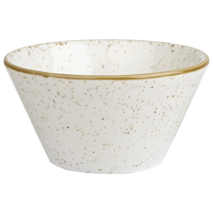 Saucen Schale Stonecast Barley White