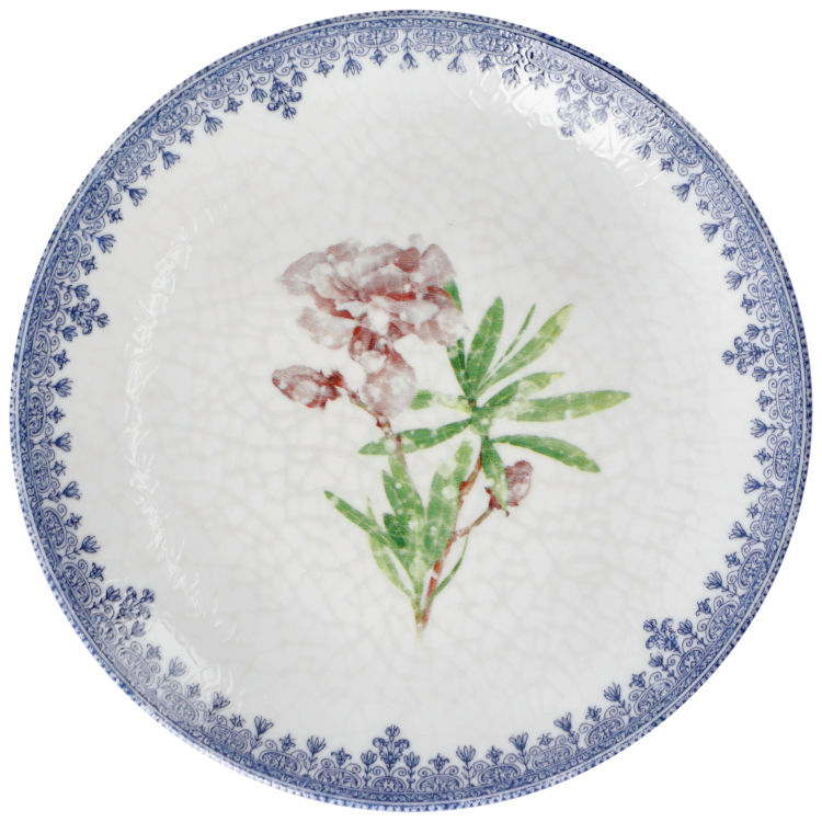 Prato de jantar Nonna com decoração