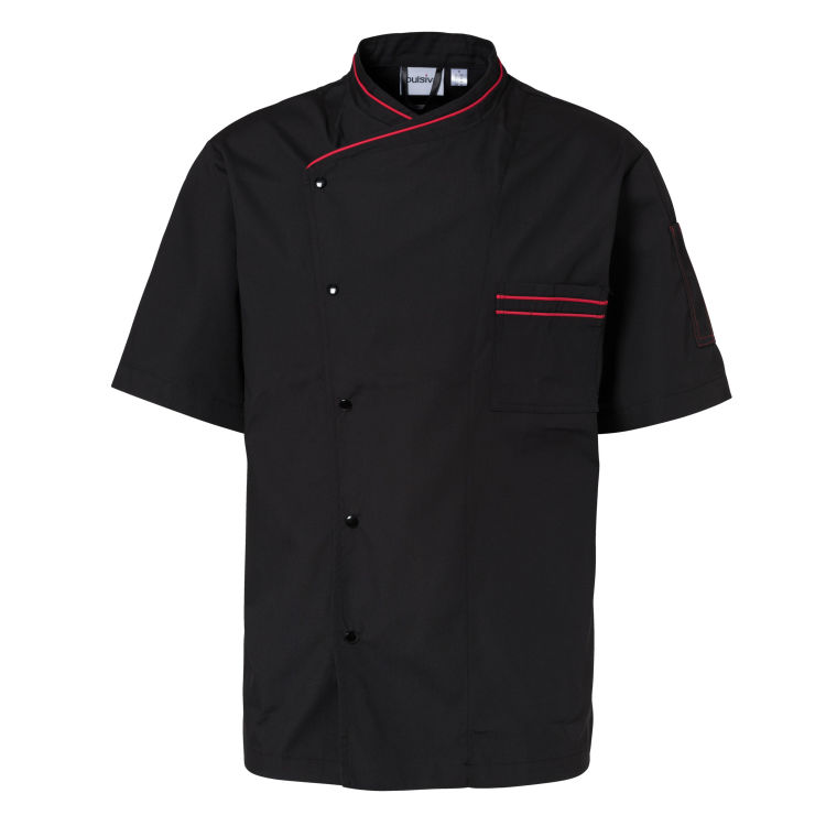 Men's chef jacket Jonas half sleeve