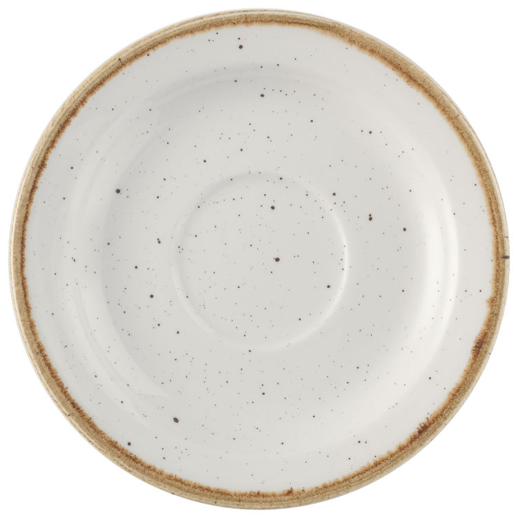 Untertasse Stonecast Barley White