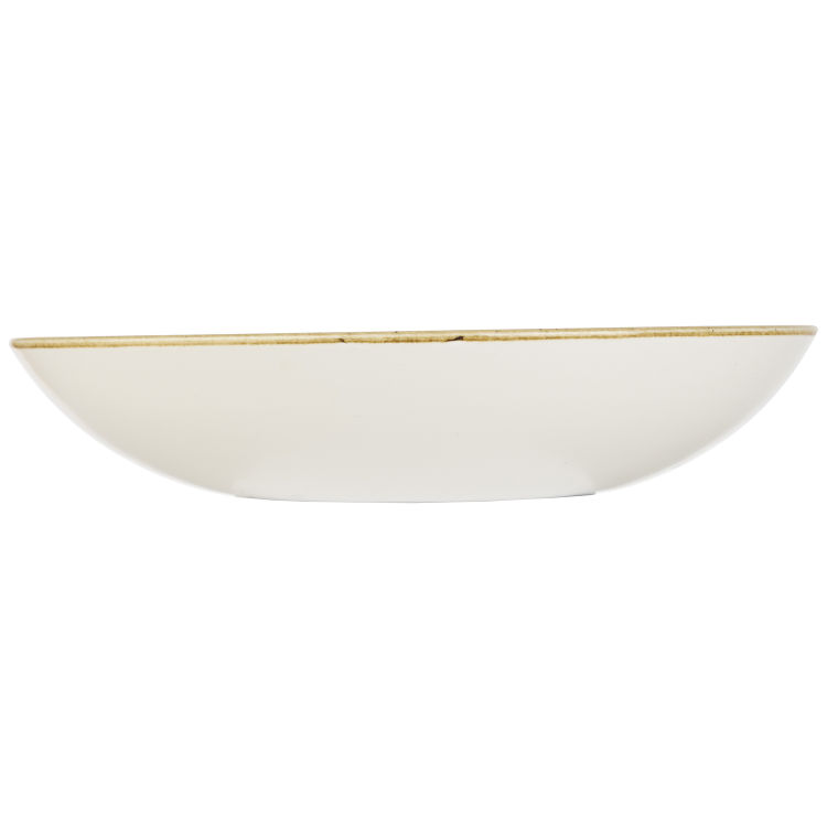 Teller tief Stonecast Barley White Coupe