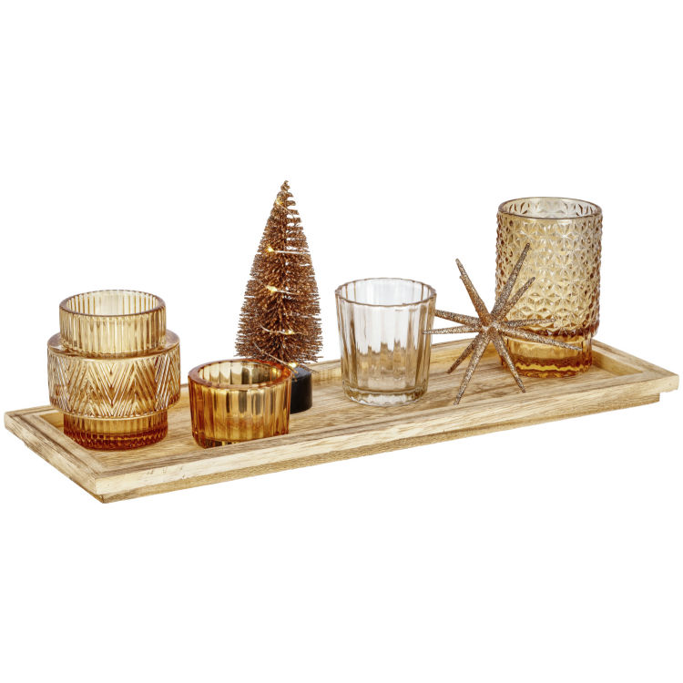 Weihnachtsarrangement Albiona 7-teilig