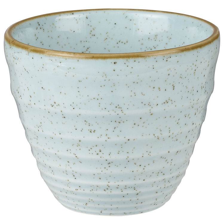 Ripple Bowl Stonecast Duck Egg