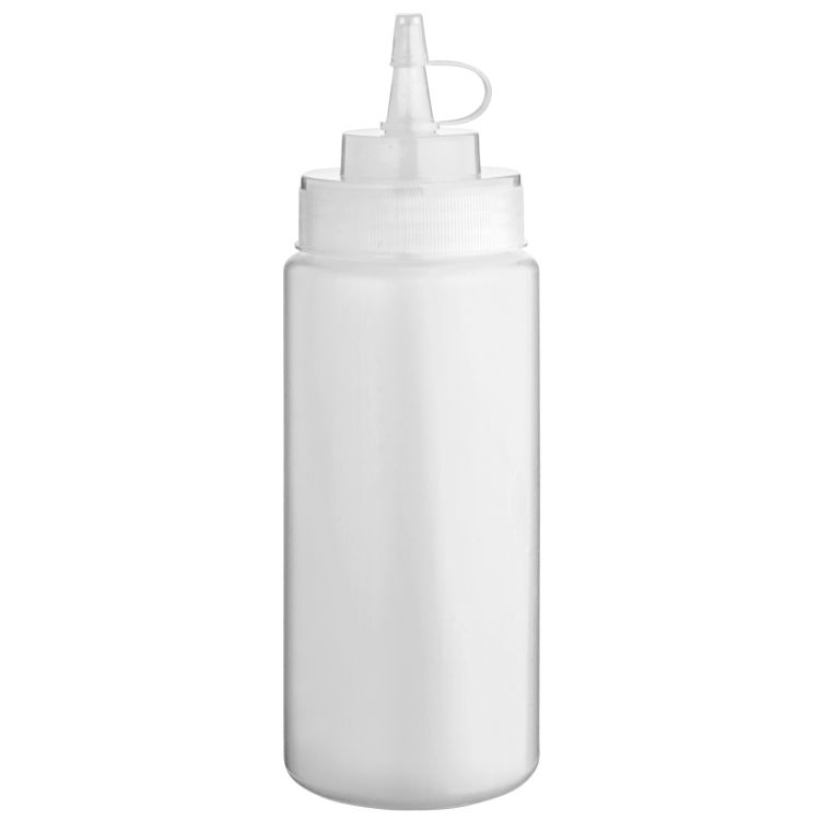 Doseerfles incl. 1 tuit, kunststof, BPA vrij