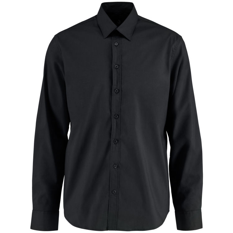 Chemise homme Porter manches longues, polycoton élasthanne