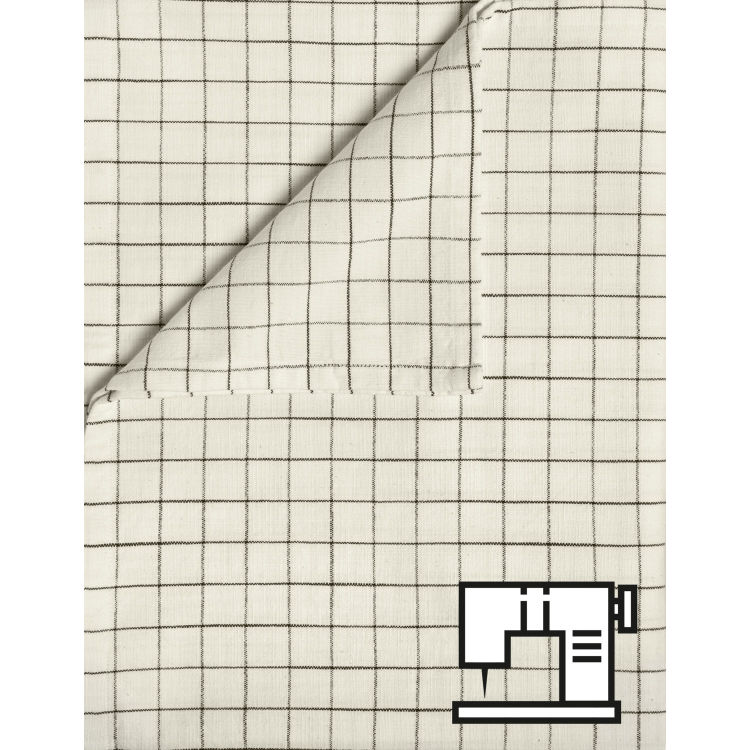 Tischwäsche Skan klein kariert nach Maß genäht je m²