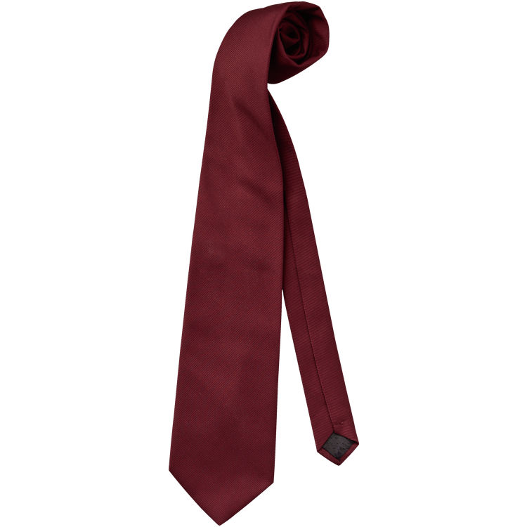 Krawatte Bo 9 cm, Polyester-Mischgewebe