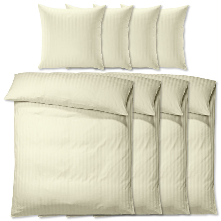 Sparpack Bettgarnitur Satina 20 mm