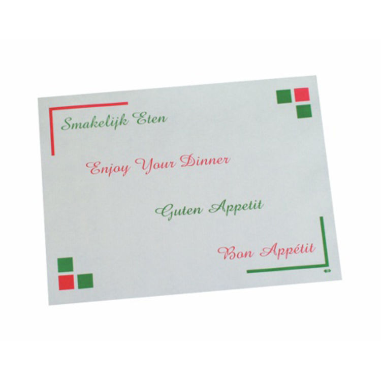Tischsets Guten Appetit, Papier