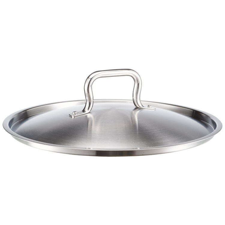 Pannendeksel Cook geborstelde afwerking, roestvrij