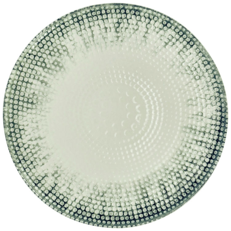 Teller flach Kuori mit Rand