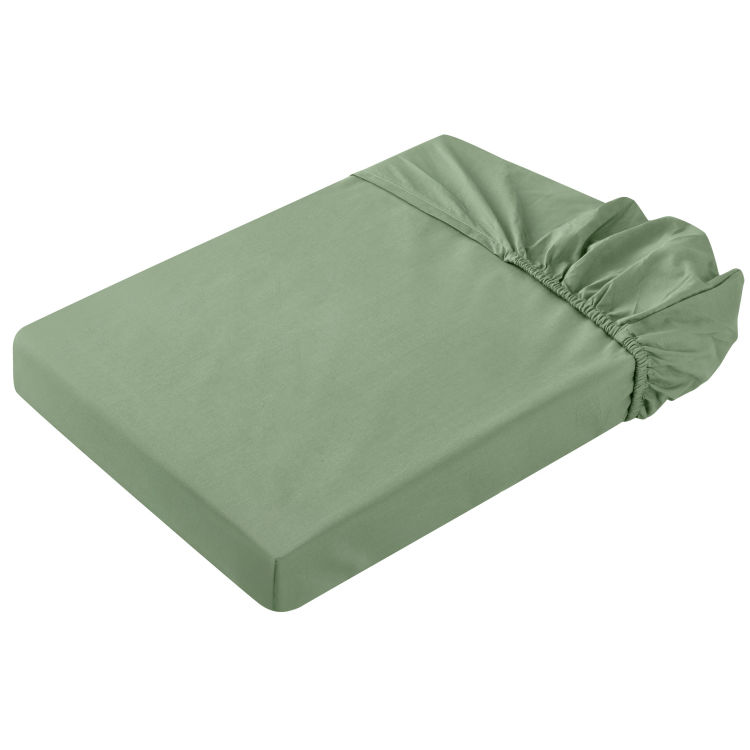 Spannbettlaken Siena mit Eckgummis, feiner Perkal