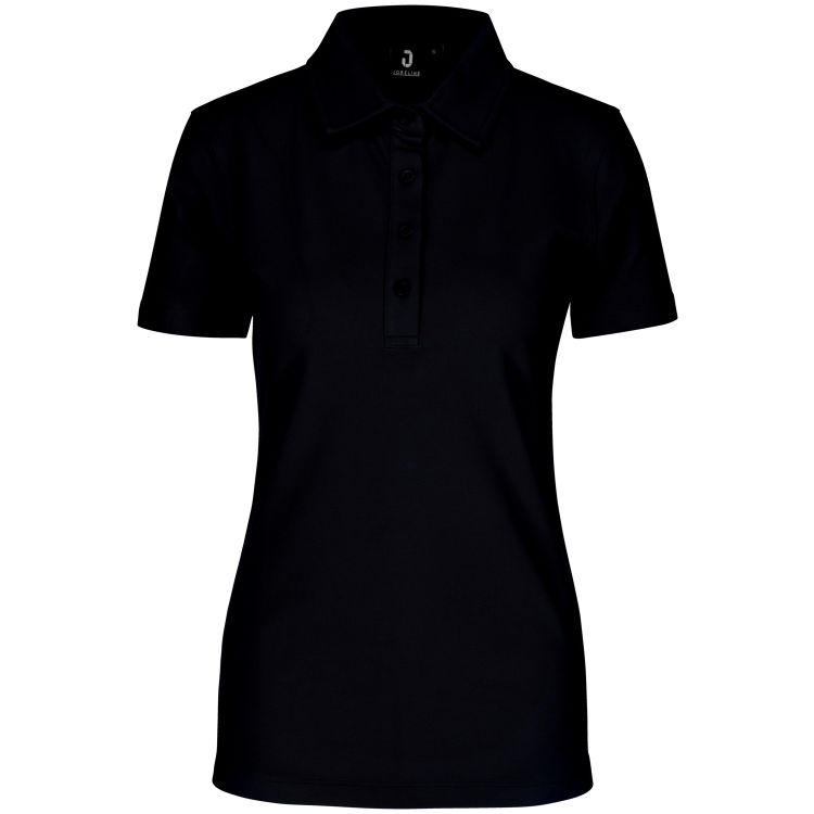 Women's polo shirt Oliver short sleeve, Piqué