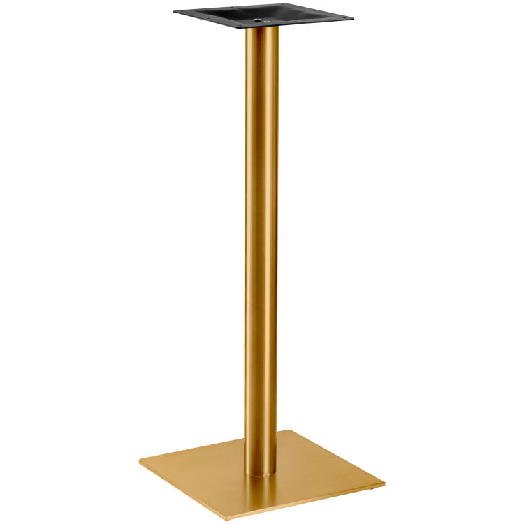 Pé de mesa alta para interior Orio eckig, Quadrada, Estável