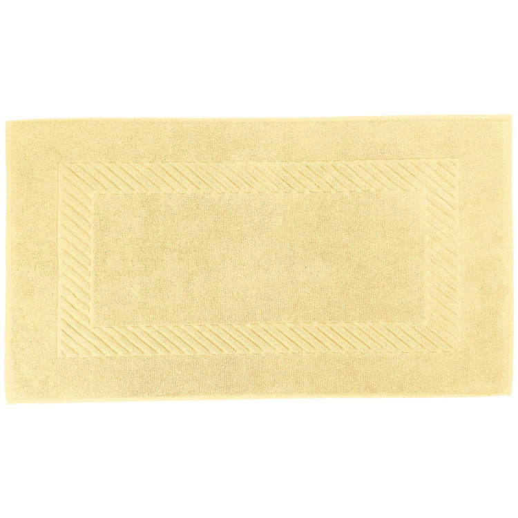 Tapis de bain Valence uni, éponge bouclette