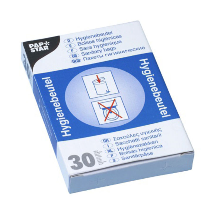 Hygienebeutel im Spenderkarton