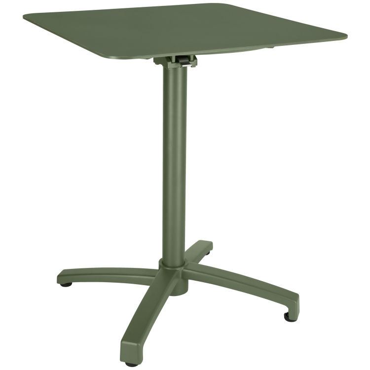 Outdoor-Aluminium-Tisch Taipa quadratisch, klappbar