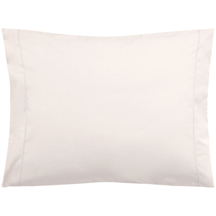 Pillow cover Lindau hotel closure and eyelet embroidery