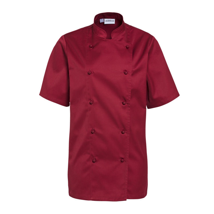 Women's chef jacket Linda half sleeve