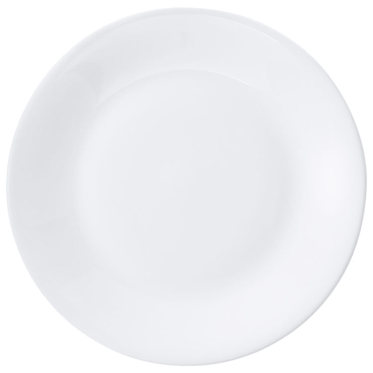 Assiette plate White Moon
