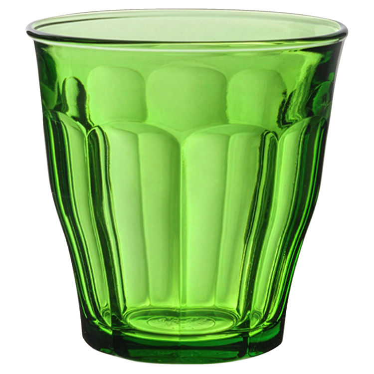 Bicchiere in vetro temperato Picardie colorato