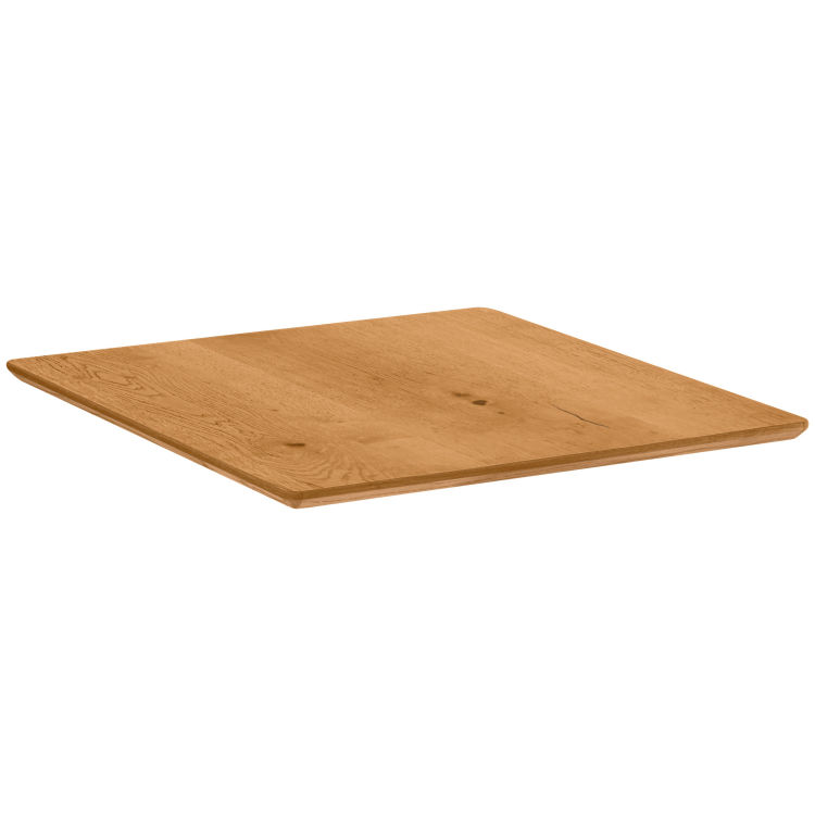 Piano per tavolo Acerios quadrato, legno, certificato FSC