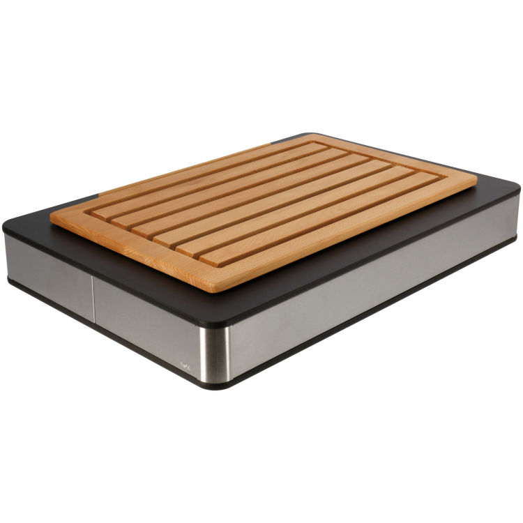 Présentoir de buffet Fundale  anthracite planche à pain GN 1/1