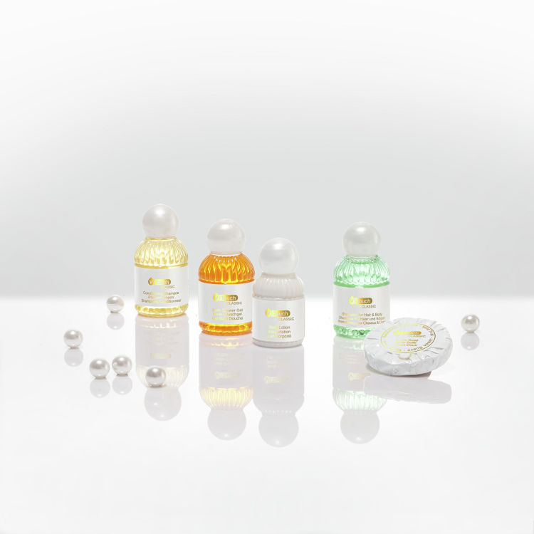 Uzorak hotelske kozmetike Classic u 6 dijela, Proizvedeno u Europi