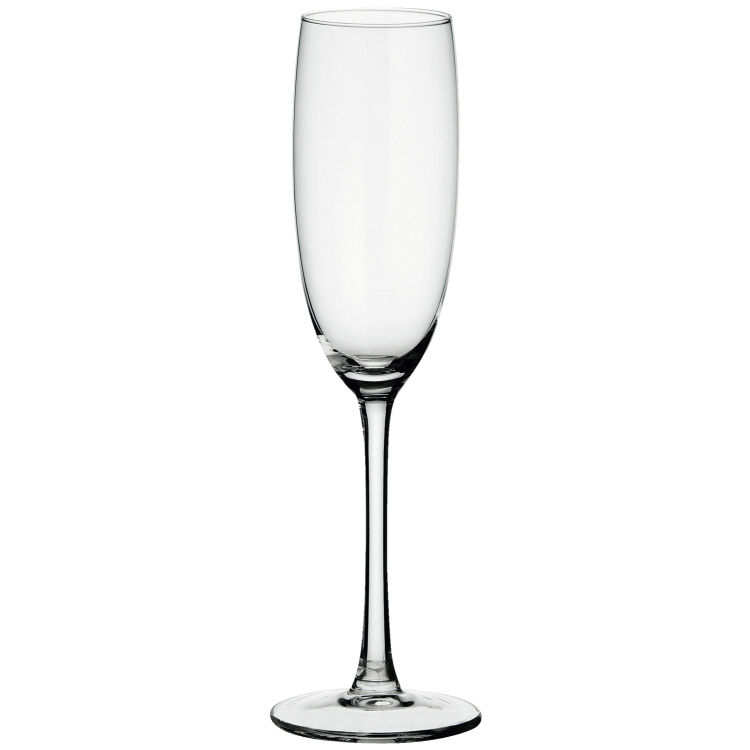 Taça de espumante Plaza sem linha de enchimento