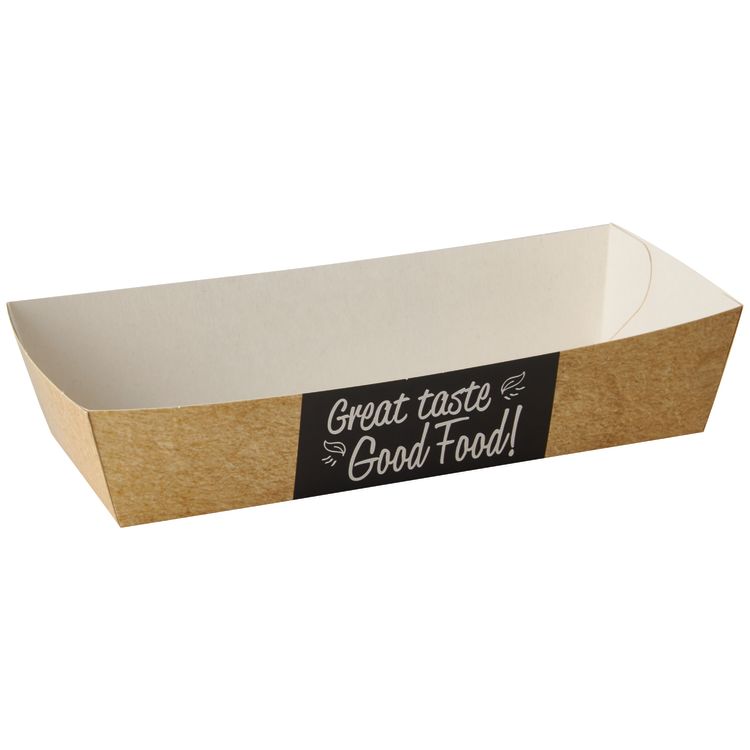 Pommes-Trays Good Food Pure, Frischfaser-Pappe