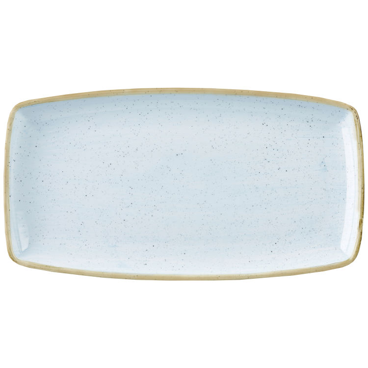 Oblong Platte Stonecast Duck Egg