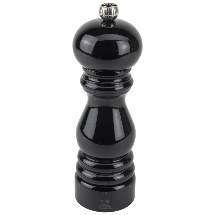 Pepper mill Paris black lacquered