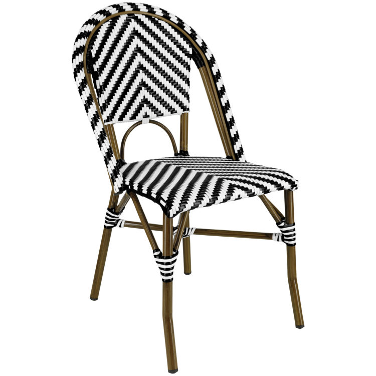 Chaise Paris d'extérieur synthétique