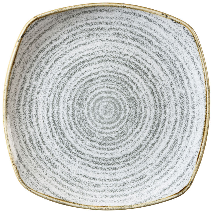 Piatto Studio Prints Stone Grey quadrato