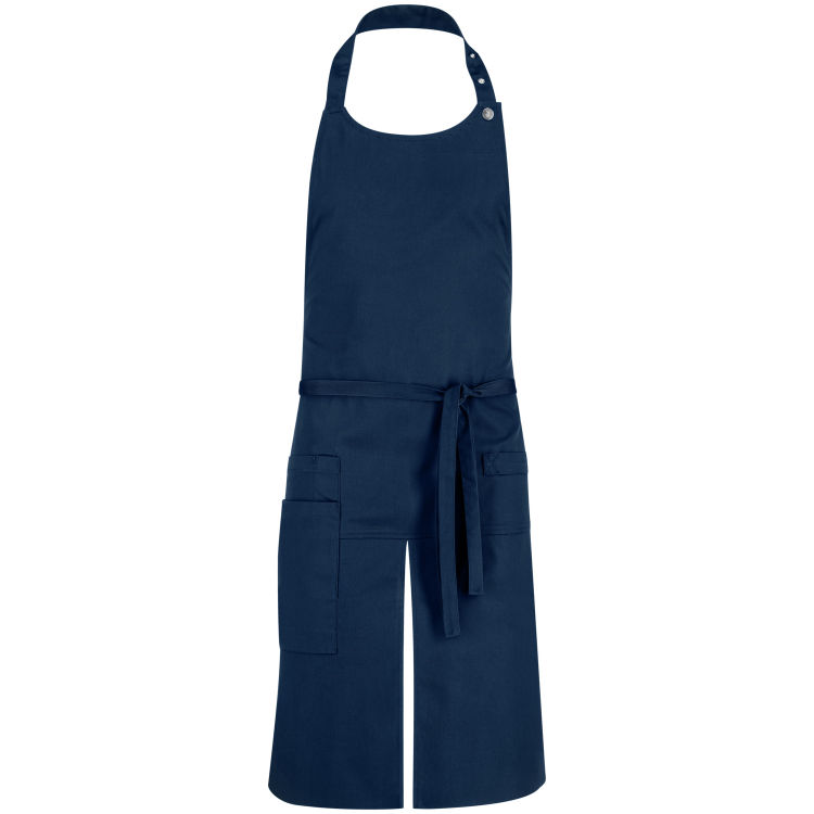 Grembiule con pettorina Juno 88x80 cm (LxL), con spacco