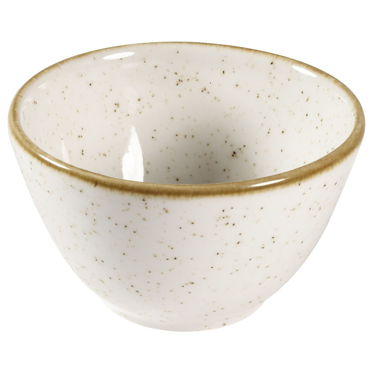 Schale tief Stonecast Barley White