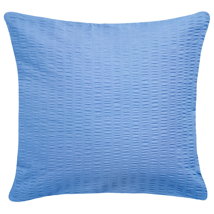 Kissenbezug Mallorca Hotelverschluss Seersucker, bügelfrei