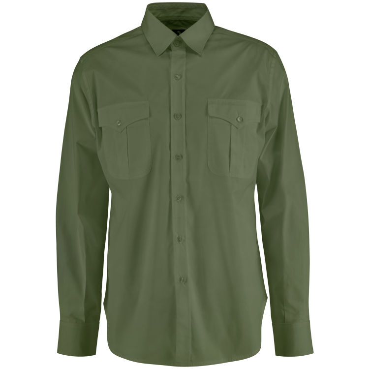 Herren Hemd Marlon Langarm, Baumwoll-Polyester-Stretch