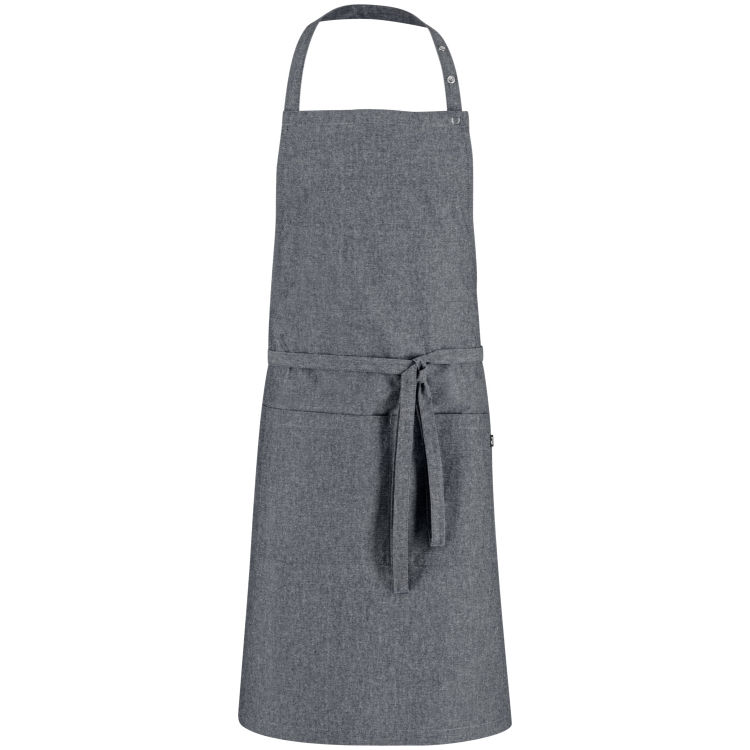 Latzschürze Nando Chambray 88x80 cm (LxB), Champray-Optik