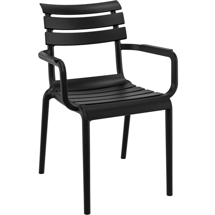 Chaise Helen avec accoudoirs