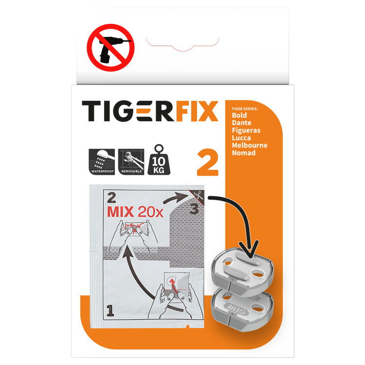 Klebesystem TigerFix Typ 2