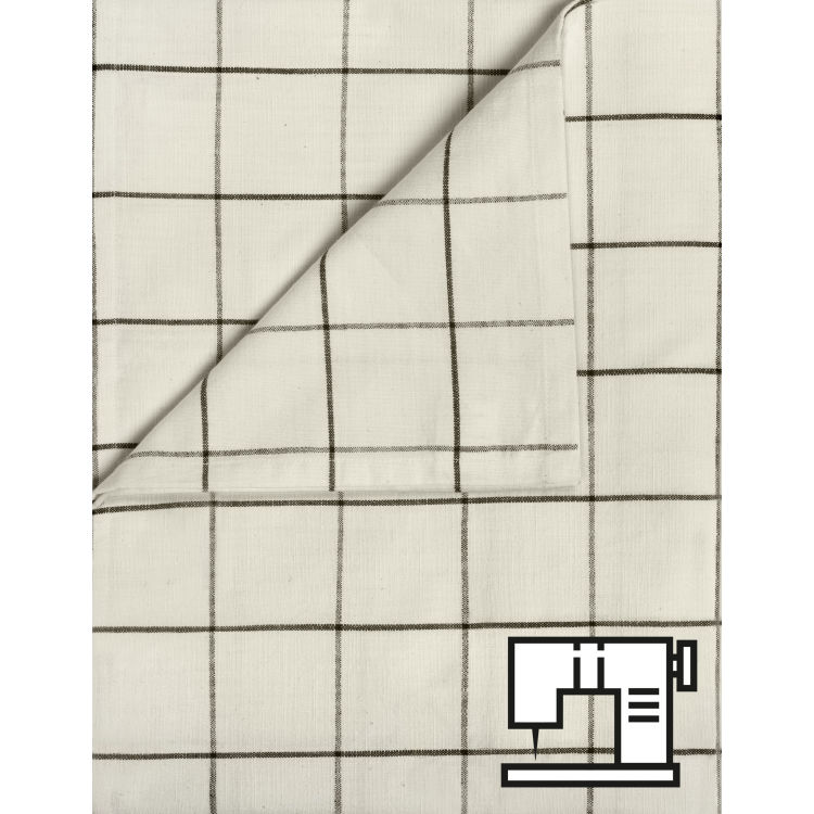 Tischwäsche Skan groß kariert nach Maß genäht je m²