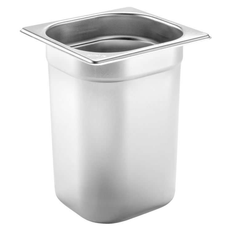 GN-Behälter 1/6 Basic Edelstahl , rostfrei