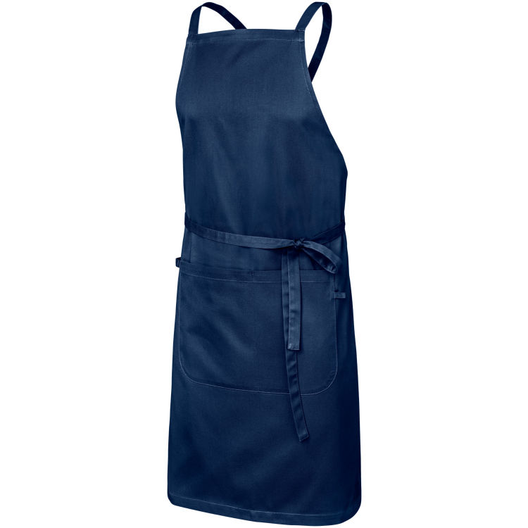 Bröstlappsförkläde Botero 88x80 cm (LxB), korsade ryggremmar